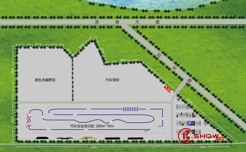 海南海口西海岸汽车试乘试驾基地